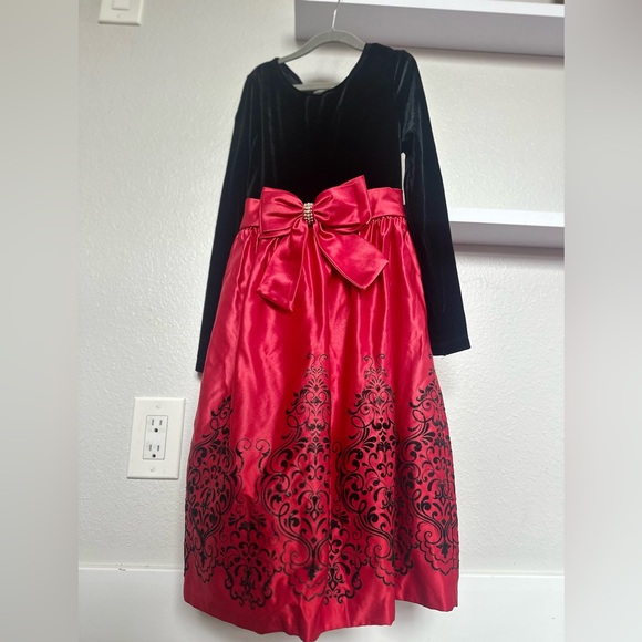 Rare Editions red dress - Picture 4 of 11